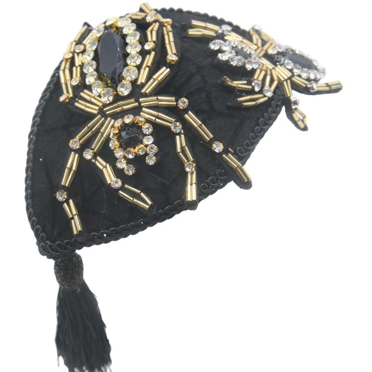 Quaste und Spinnen Fascinator